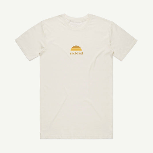 Rad Dad Classic Tee Organic Cotton - Natural