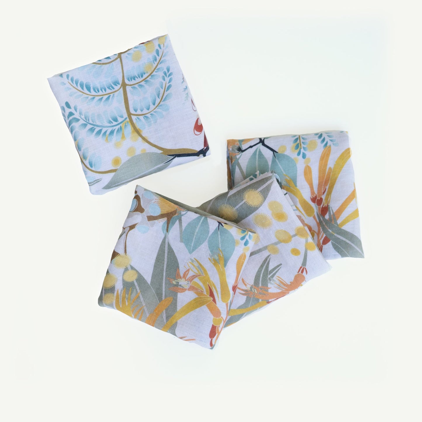 Wattle Wander Linen Napkin Set