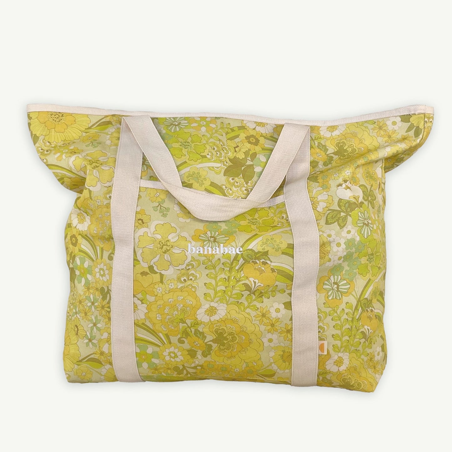 Lemonade Sundays Organic Cotton Beach Bag