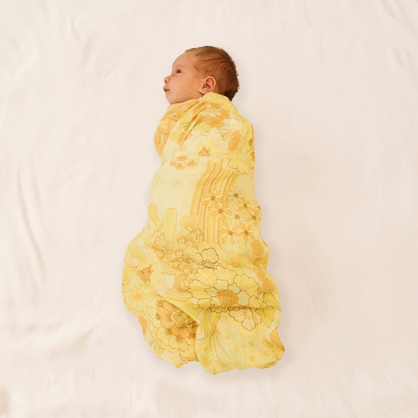 Summer Bloom Bamboo / Organic Cotton Swaddle