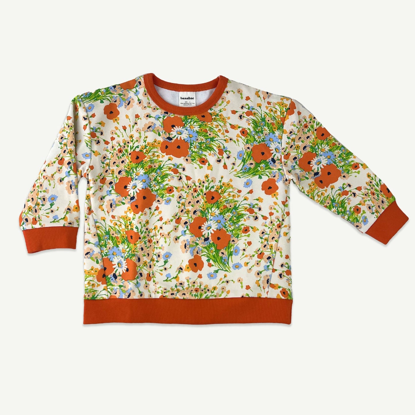 Poppy Floral Organic Cotton Twinset