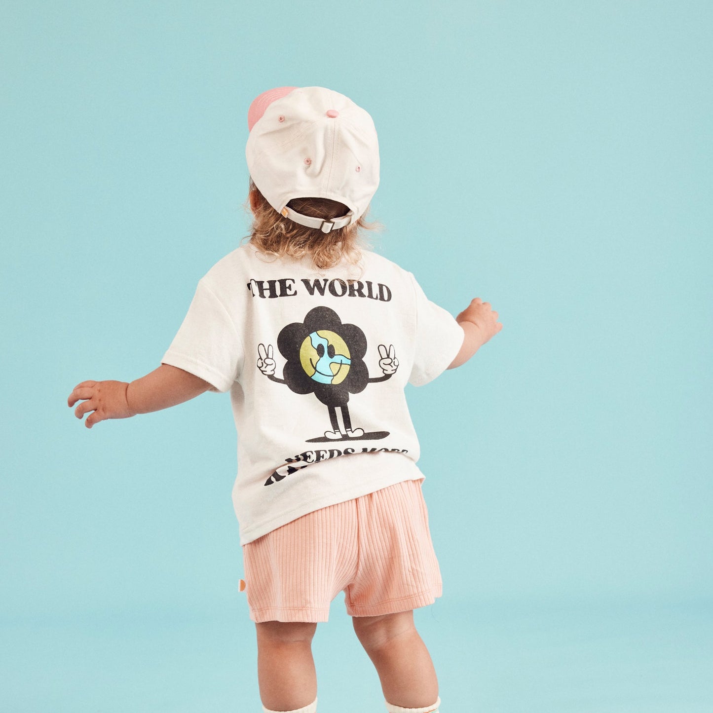 The World Needs Kindness Hemp Tee - Kids