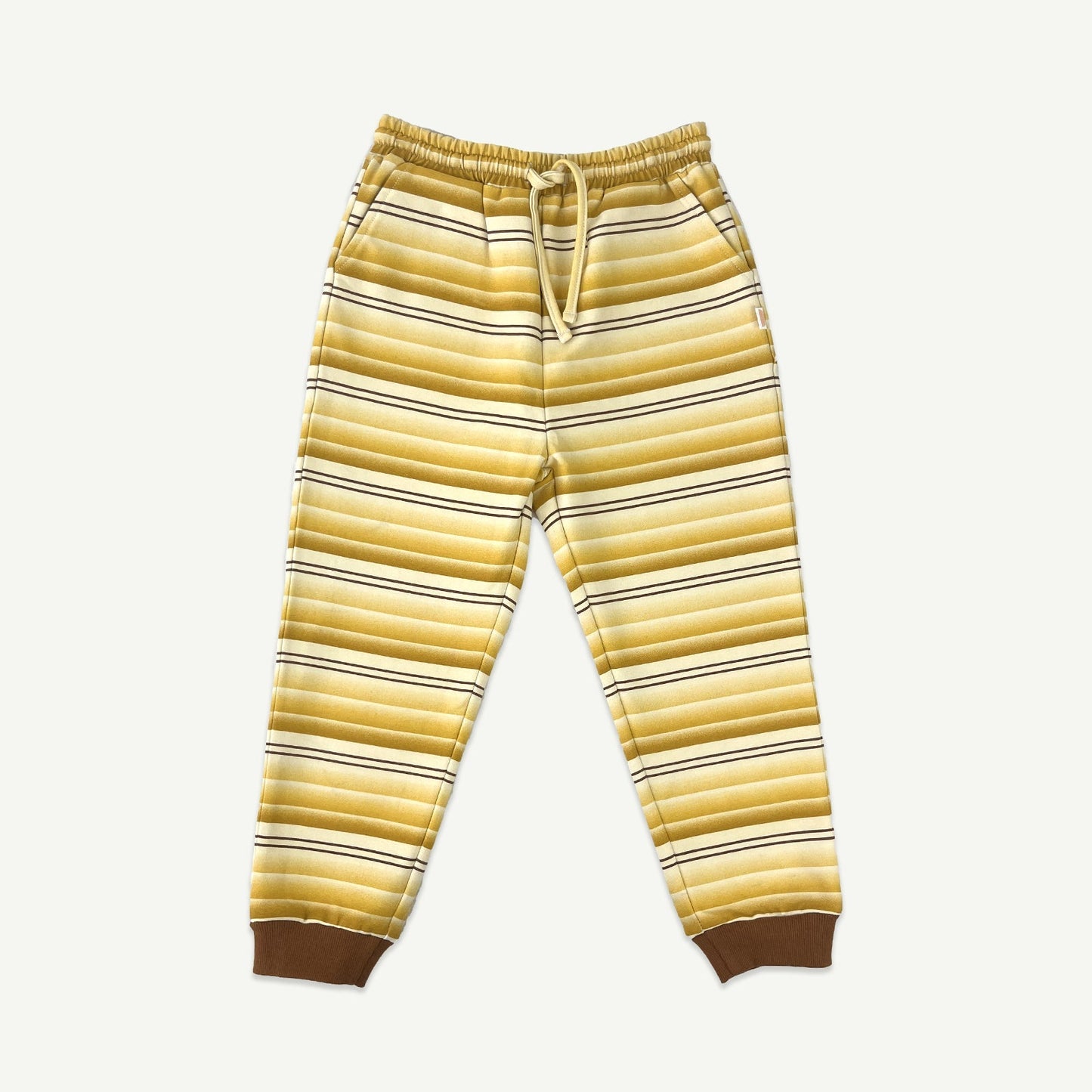 Retro Stripe Organic Cotton Trackpants