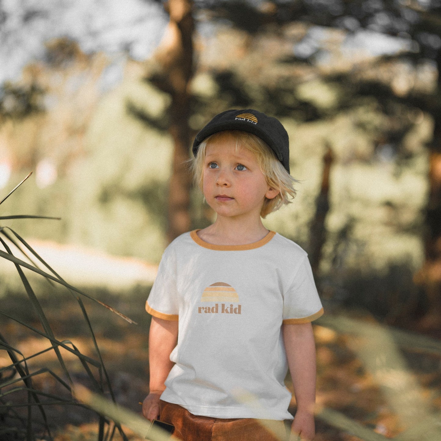 Rad Kid Classic Ringer Organic Cotton Tee