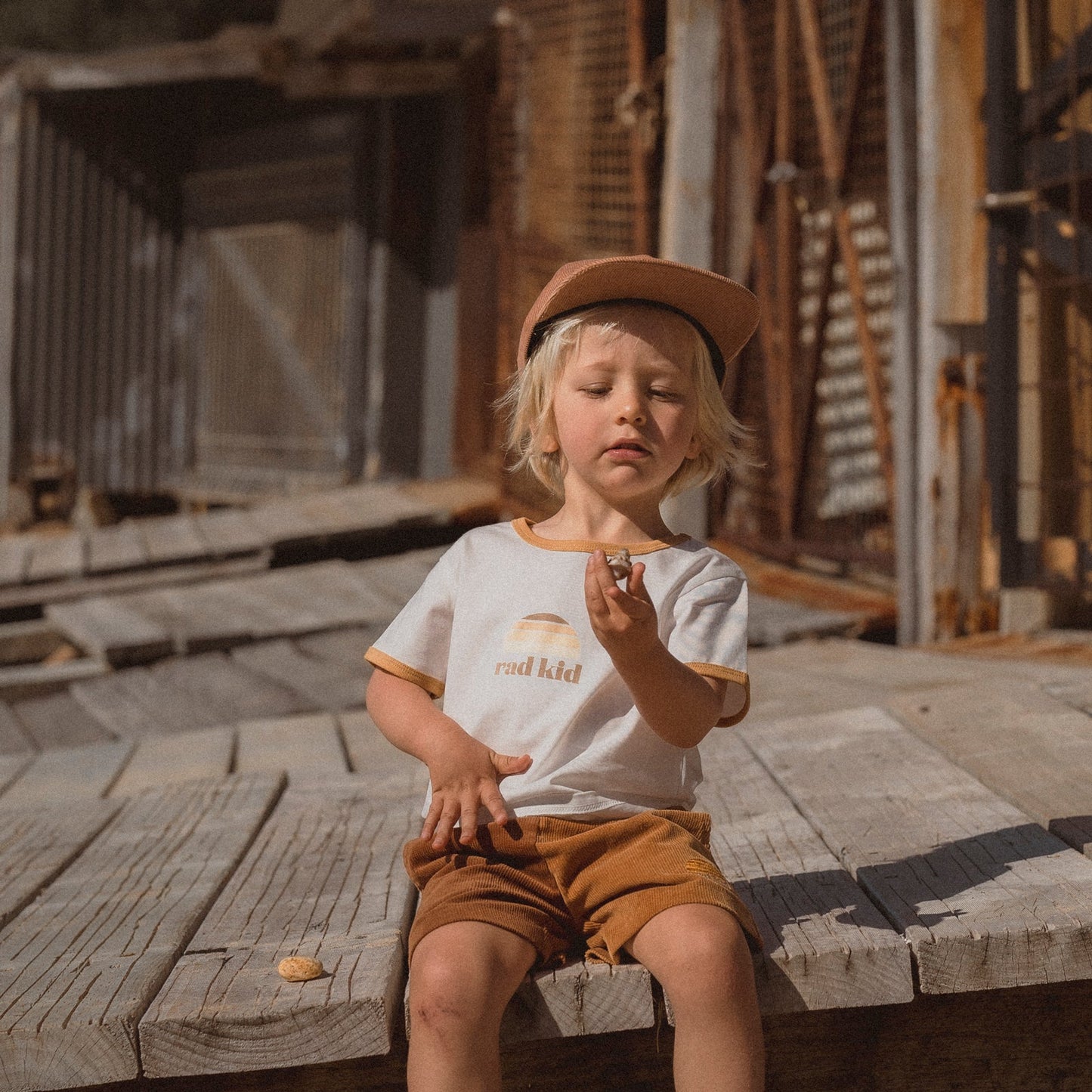 Rad Kid Classic Ringer Organic Cotton Tee