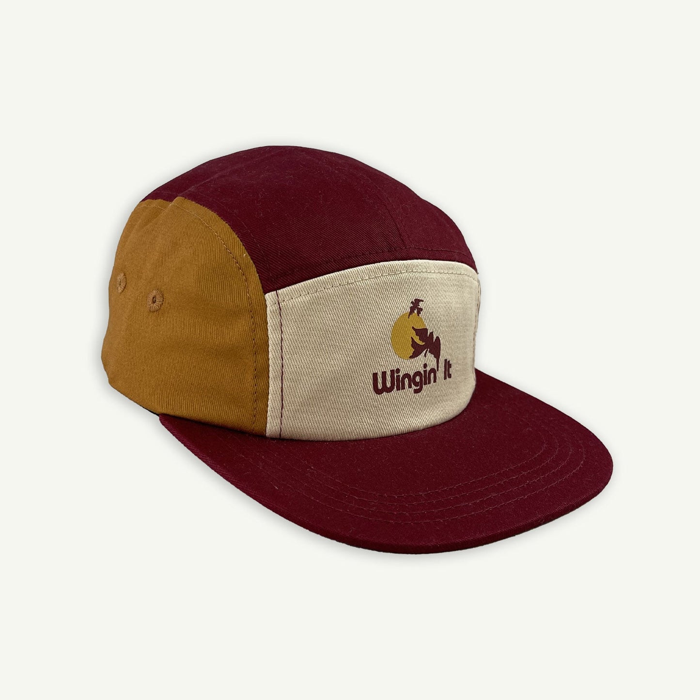 Wingin' It Spliced 5 Panel Cap - Adult