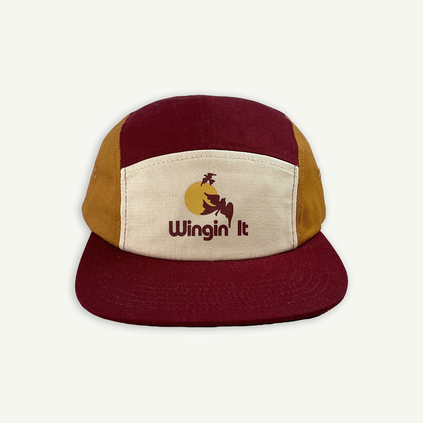 Wingin' It Spliced 5 Panel Cap - Adult