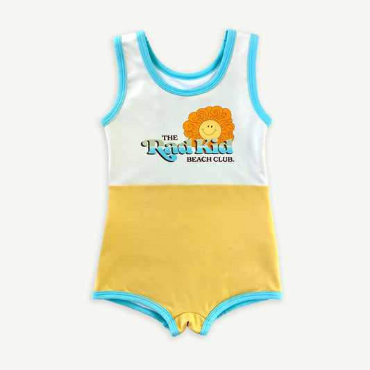 Rad Kid Beach Club Eco Swimsuit