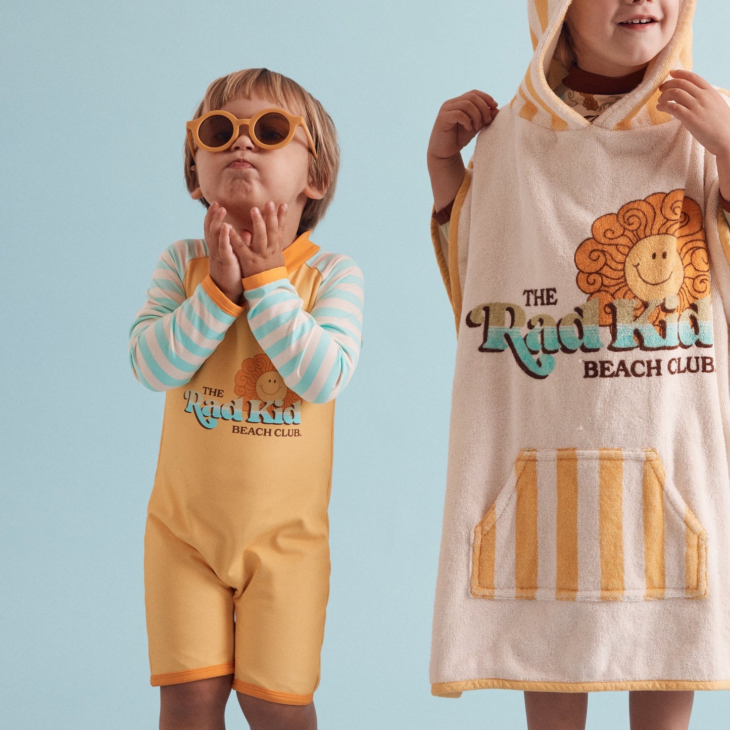 Rad Kid Beach Club Eco Rash Suit