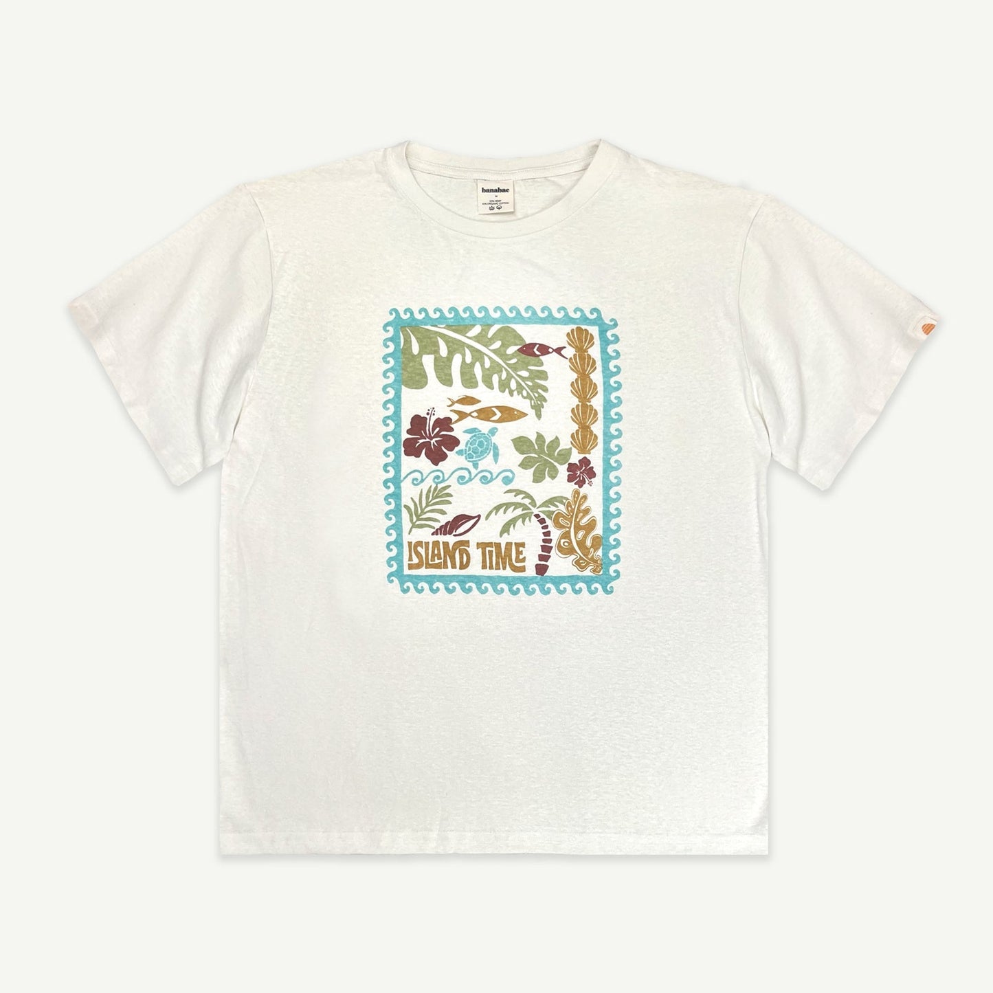 Island Time Hemp Tee - Ladies