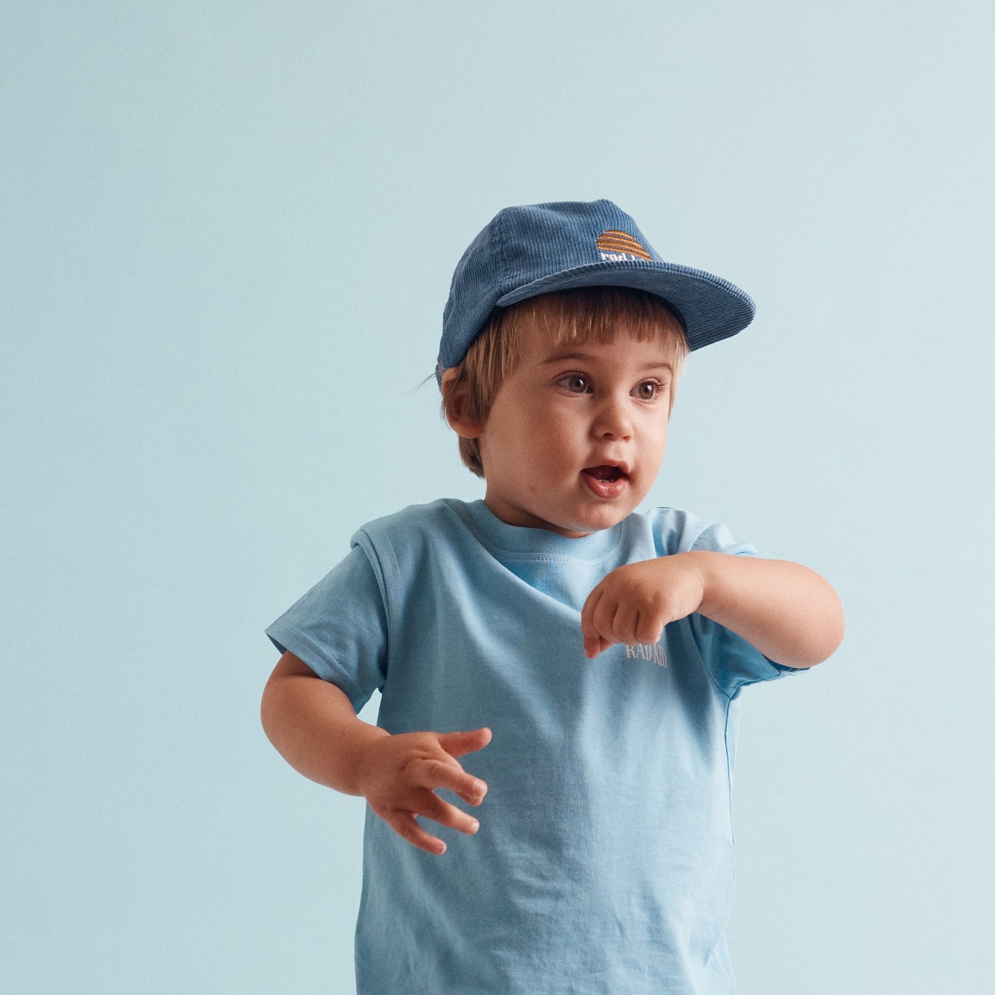 Rad Kid Cord Cap - Denim Blue