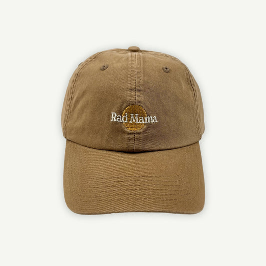 Rad Mama Washed Baseball Cap - Desert Sand