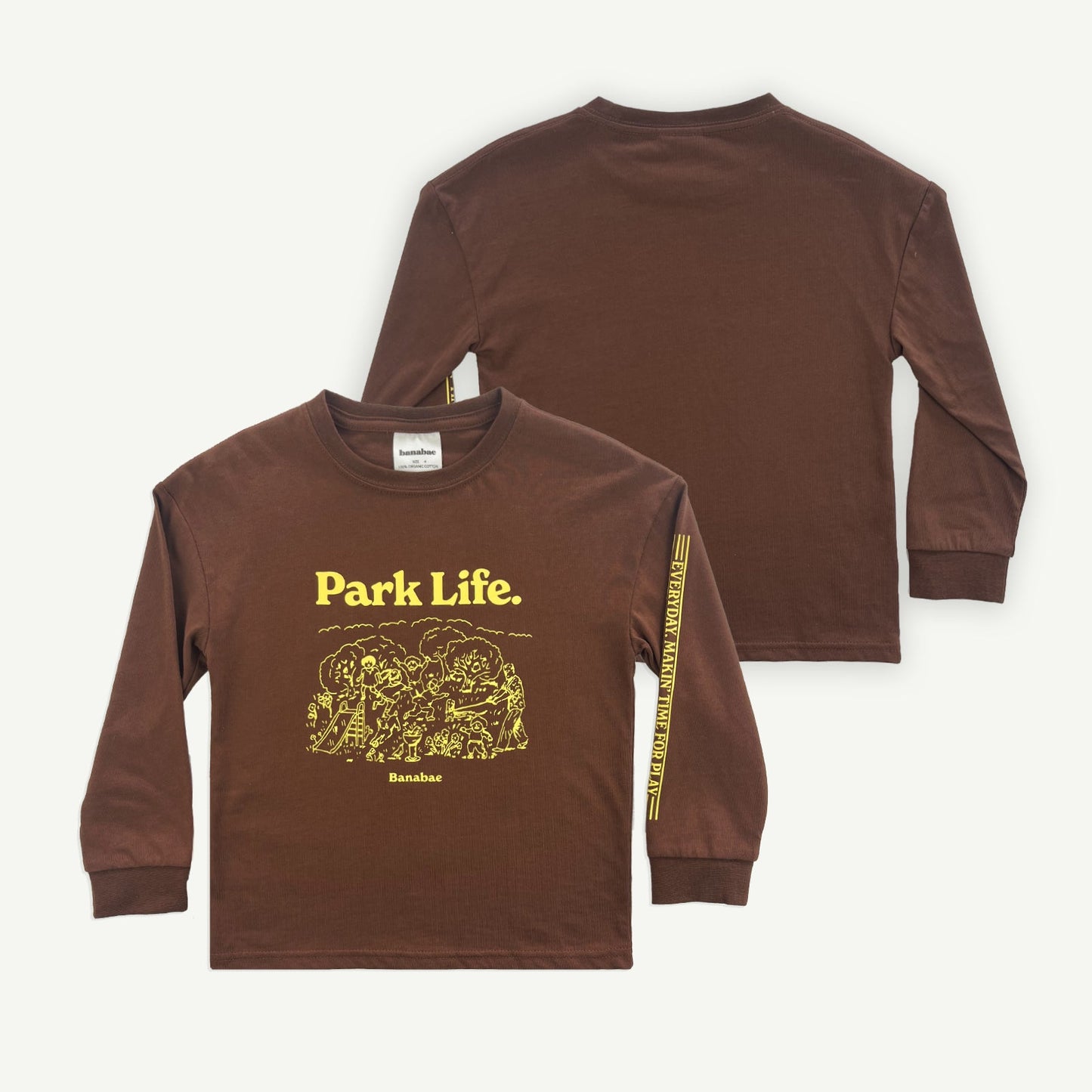 Park Life Long Sleeve Tee - Espresso