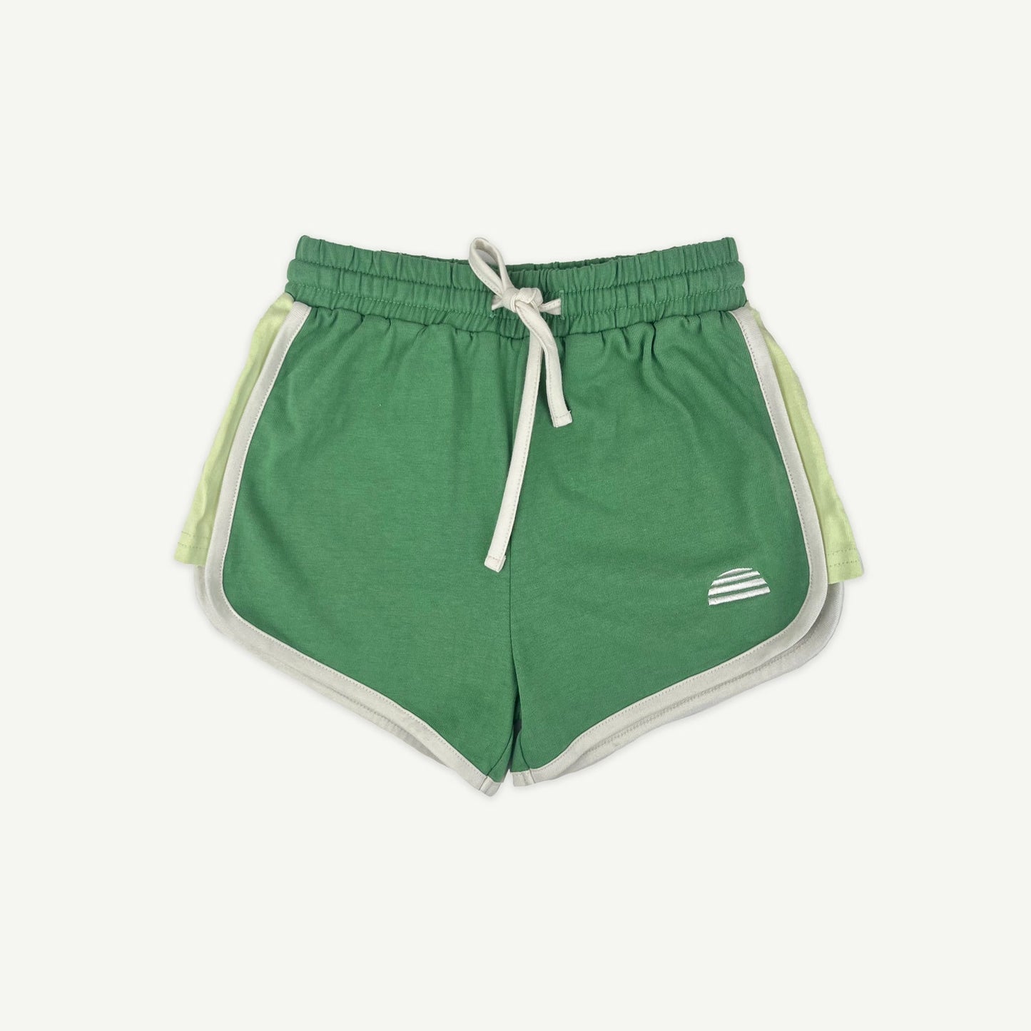 Retro Sports Shorts - Green