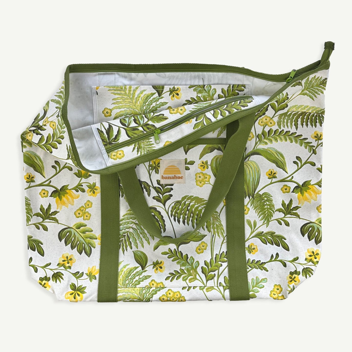 Rainforest Organic Cotton Beach Bag