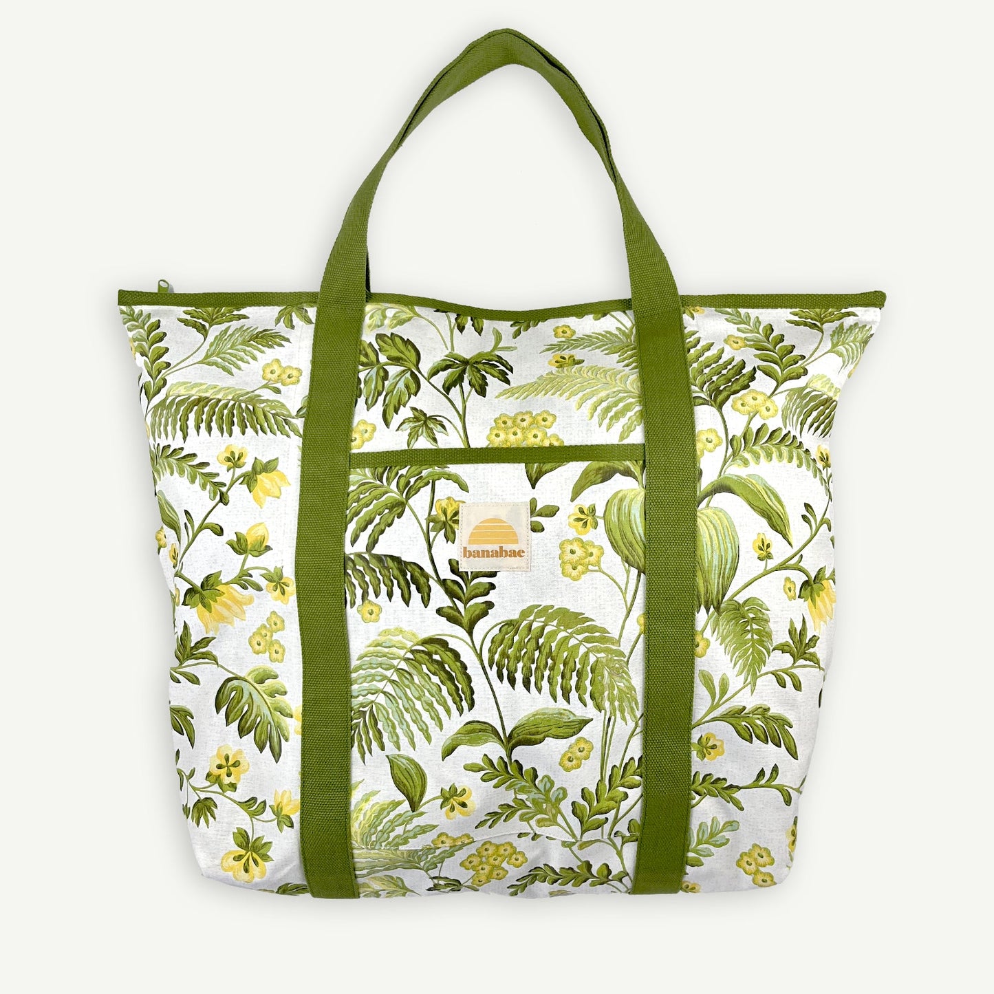 Rainforest Organic Cotton Beach Bag