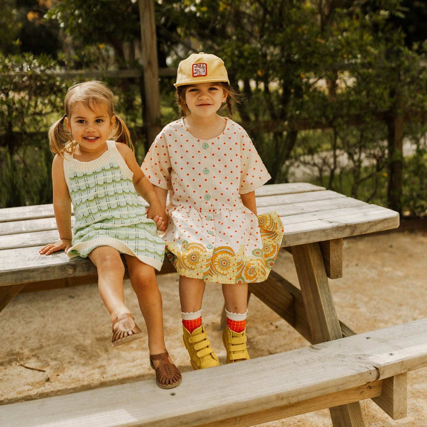 Polka Dot Swirl Dress