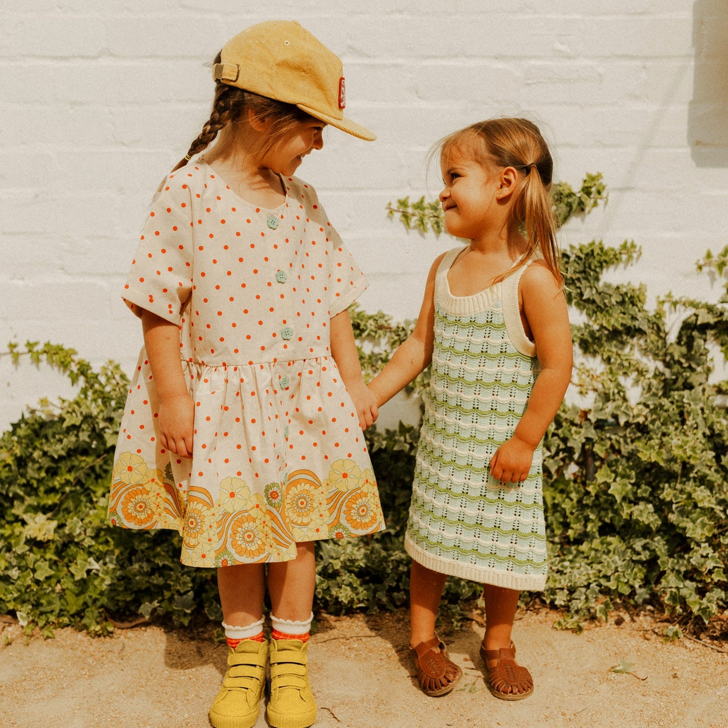 Polka Dot Swirl Dress