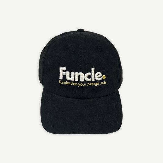 Funcle Baseball Cap - Washed Black