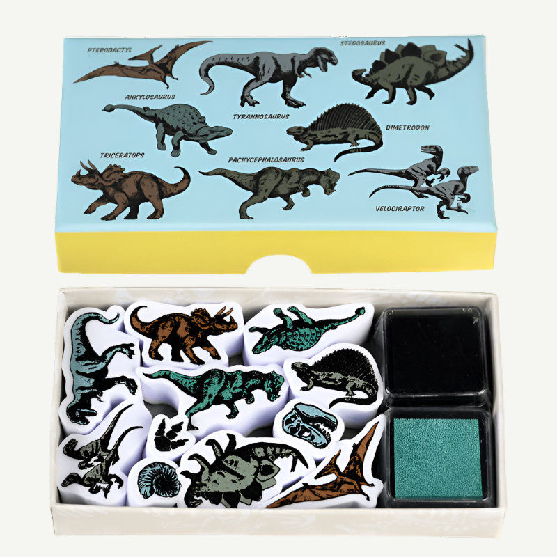 Set of Mini Stamps - Prehistoric