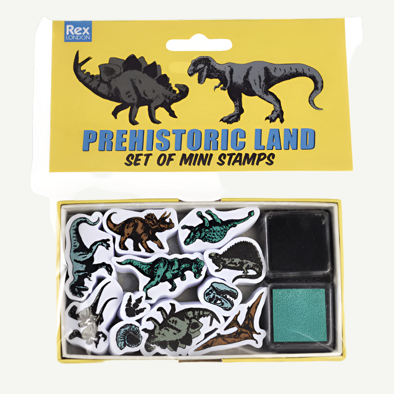 Set of Mini Stamps - Prehistoric