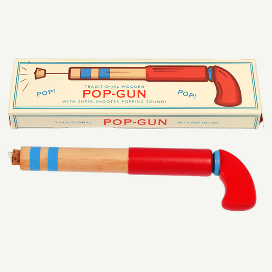 Traditional Wooden Pop-Gun