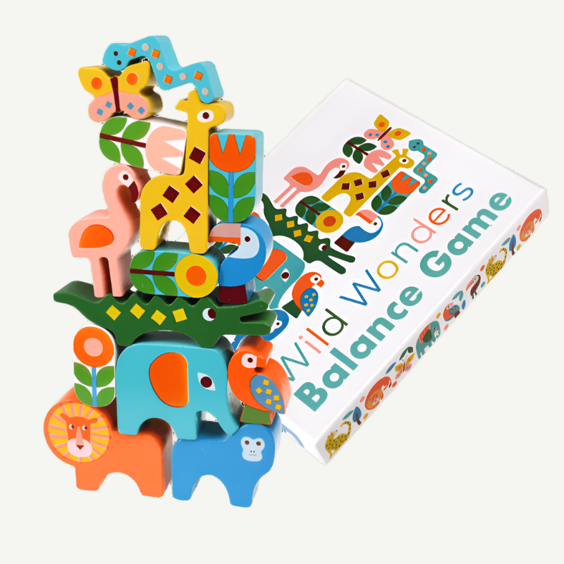 Wooden Toy – Wild Wonders Balance Game