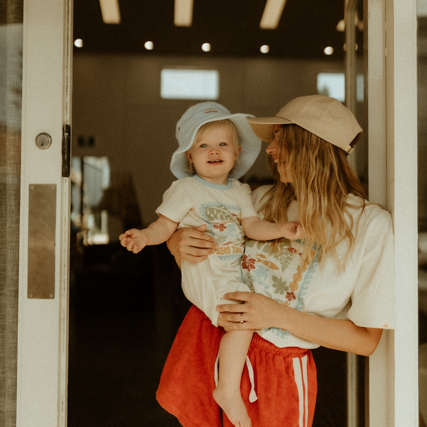 Island Time Hemp / Organic Cotton Playsuit