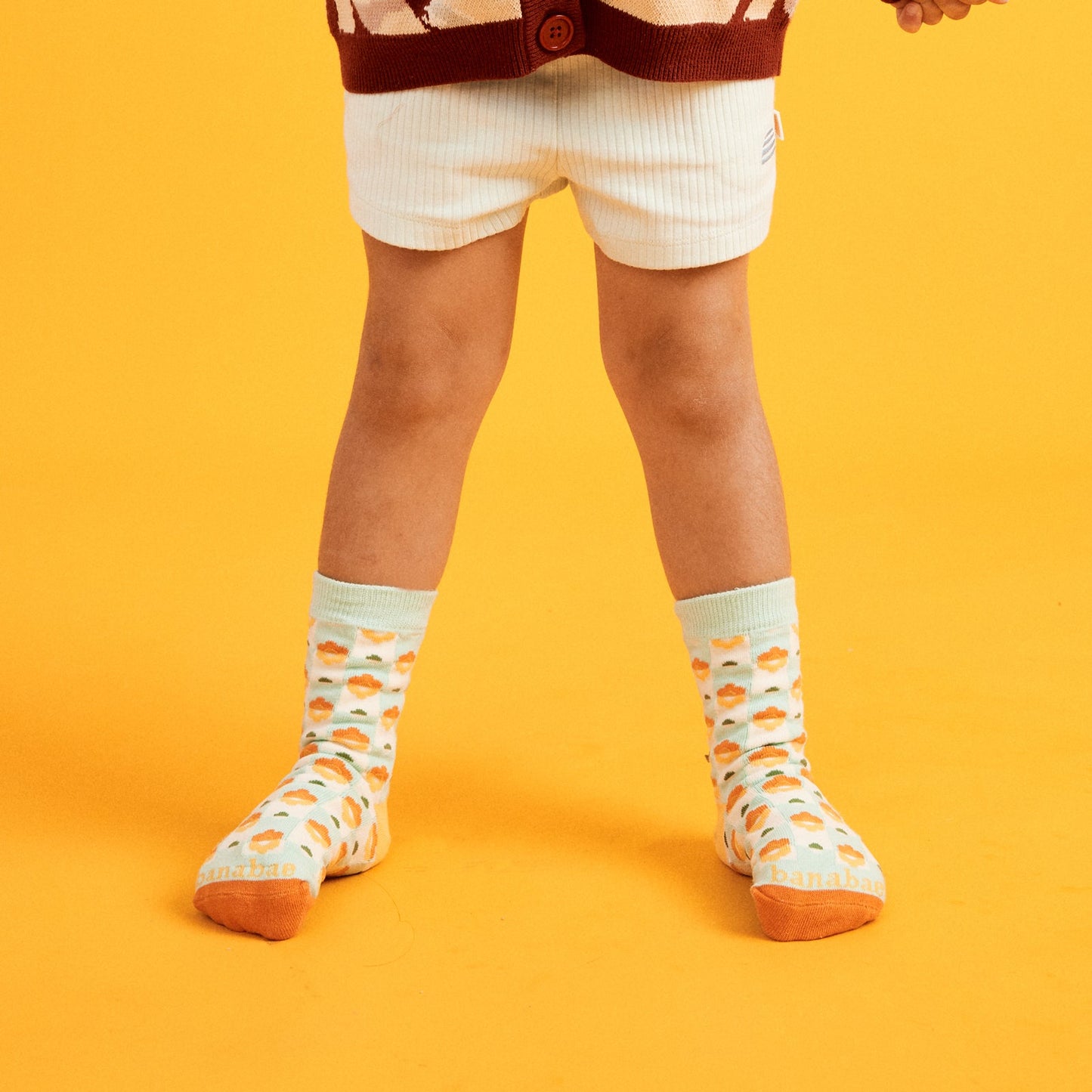 Rad Kid and Floral Check Organic Cotton Sock Pack