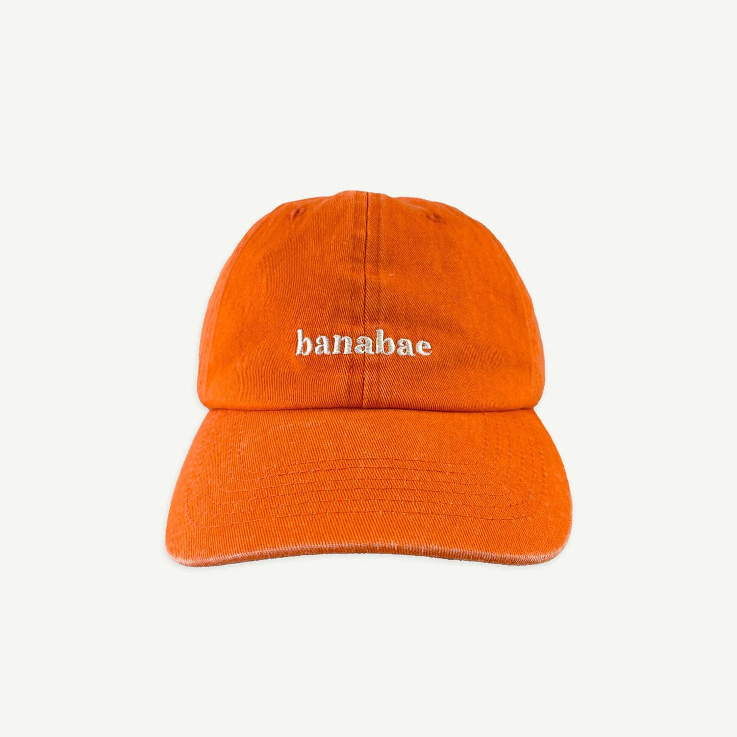 Banabae Organic Cotton Twill Cap - Washed Poppy