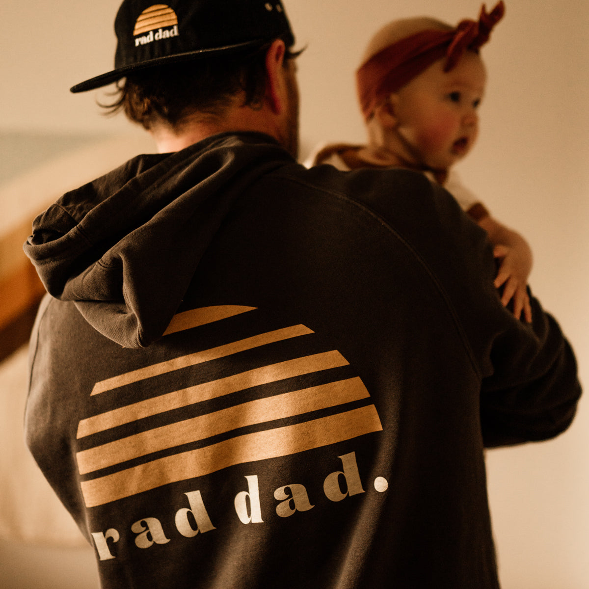 Rad Dad Faded Hoodie