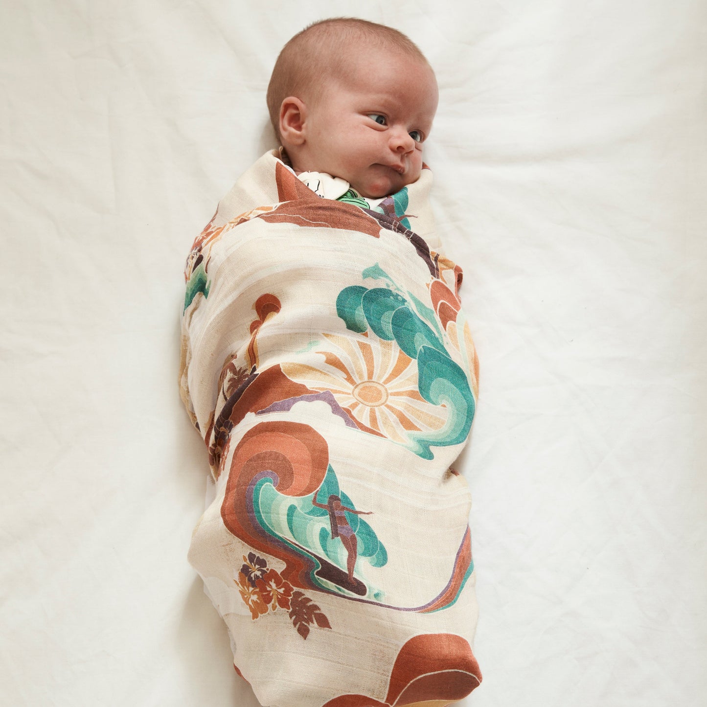 Rainbow Slider Bamboo / Organic Cotton Swaddle